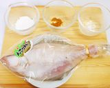 カレイの唐揚げ～カレー風味～作り方1写真