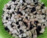 なすとピーマンの肉味噌作り方1写真