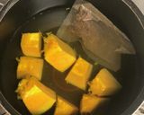 かぼちゃの味噌汁作り方3写真