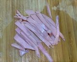 ご飯が進む!ハムとさつまいもで秋の佃煮作り方3写真