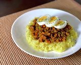 カレー粉で作るキーマカレー作り方7写真