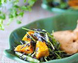 簡単♪かぼちゃと豆苗のひじきサラダ作り方5写真