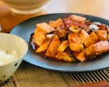 ぶりの中華風ピリ辛ケチャップ炒め作り方5写真