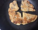 もちもち♪レーズンのパンケーキ作り方7写真