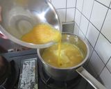 コーンとたまごのスープ / 七尾市給食作り方6写真