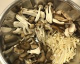 きのこたっぷり米粉のパスタ作り方1写真