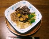 野菜やキノコ盛り沢山❕秋の焼肉定食☺作り方6写真