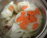 青菜と卵の煮物作り方2写真