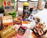 ハムと栗と茸のクリームパスタ作り方1写真