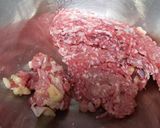 親鳥と蓮根入り♬シャキこり食感ハンバーグ作り方1写真