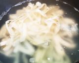 ハムと栗と茸のクリームパスタ作り方6写真