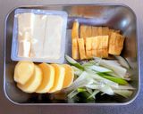 豆富と油揚げの味噌汁作り方1写真