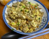 鶏ごぼうご飯の具⭐︎混ぜご飯と卵とじ丼に作り方7写真