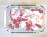 鶏がらポン酢でさっぱり肉豆腐作り方4写真