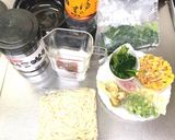 冷凍食材で作った鍋焼きうどん作り方1写真