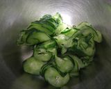 きゅうりのもずく酢和え作り方1写真