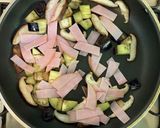 ハムと秋野菜のサッパリ辛子酢和え作り方3写真
