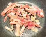 鶏もも肉とピーマンのおかか炒め作り方2写真