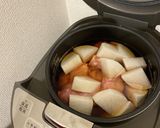 炊飯器で簡単！手羽元の鶏大根作り方2写真