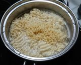 サッポロ一番みそラーメンで石狩鍋風作り方4写真