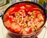 コンソメ不使用!具だくさんミネストローネ作り方4写真
