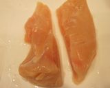 鶏むね肉で＊蓮根さつまいもの甘酢炒め作り方1写真