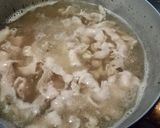 黒きくらげと豚肉のスープ作り方4写真