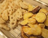 鶏むね肉で＊蓮根さつまいもの甘酢炒め作り方5写真