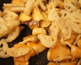 鶏むね肉で＊蓮根さつまいもの甘酢炒め作り方7写真