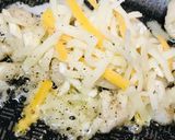 毎日の納豆●鶏皮とチーズのカリッと焼き添作り方2写真