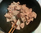 ピーマンと長芋の豚肉オイスター炒め作り方3写真