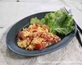 レンジで簡単！トマトのスクランブルエッグ作り方5写真