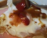 目玉焼きサンド作り方6写真