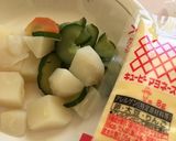 斬新なポテトサラダ☆病院食☆作り方4写真