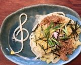 スパゲティでト音記号（うどんでも）作り方6写真