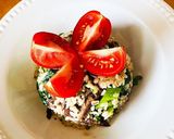 牛肉と青梗菜の炒飯作り方6写真