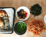 お弁当★ほうれん草と胡桃ガーリック炒め作り方4写真