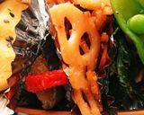 お弁当★レンコンと人参きんぴら★常備菜作り方6写真