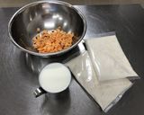 黄金いも☆炊飯器de蒸しパン作り方1写真