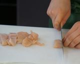 大和肉鶏と秋野菜のスペイン風オムレツ作り方1写真
