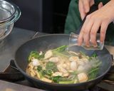 大和肉鶏と秋野菜のスペイン風オムレツ作り方8写真