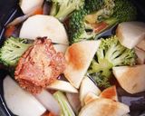 ホットクックで具だくさんみそ汁作り方3写真