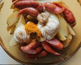 簡単 新じゃがのレンちんホットサラダ作り方2写真