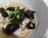 黒きくらげと豚肉のスープ作り方6写真
