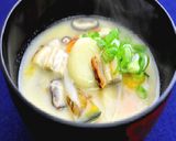 具沢山！白みそ団子汁作り方12写真