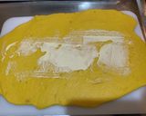大収穫!ほっこりかぼちゃハムチーズロール作り方10写真
