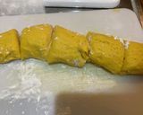 大収穫!ほっこりかぼちゃハムチーズロール作り方12写真