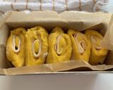 大収穫!ほっこりかぼちゃハムチーズロール作り方13写真