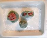 簡単！リナブルー®のマスカット大福作り方7写真