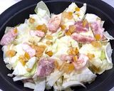 たっぷりキャベツと豚バラの塩レモン蒸し♬作り方3写真